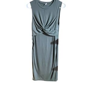 Green Sleeveless Dress – Women’s Size Small, Classic Fit, Soft Stretch Fabric, N